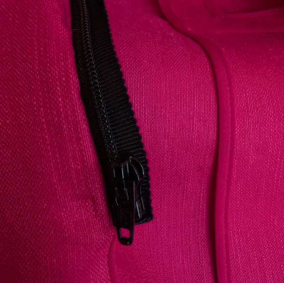 Veronica Beard Hirsh Pink Linen Dickey Jacket Blazer Size 00 - Picture 10 of 12